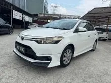 ENHANCED MODEL,Full Bodykit,Keyless Push Start,Auto ECO,Touch Player,Reverse Camera,Navigation GPS,1xOwner,HIGH LOAN-2015 Toyota Vios 1.5 E Sedan