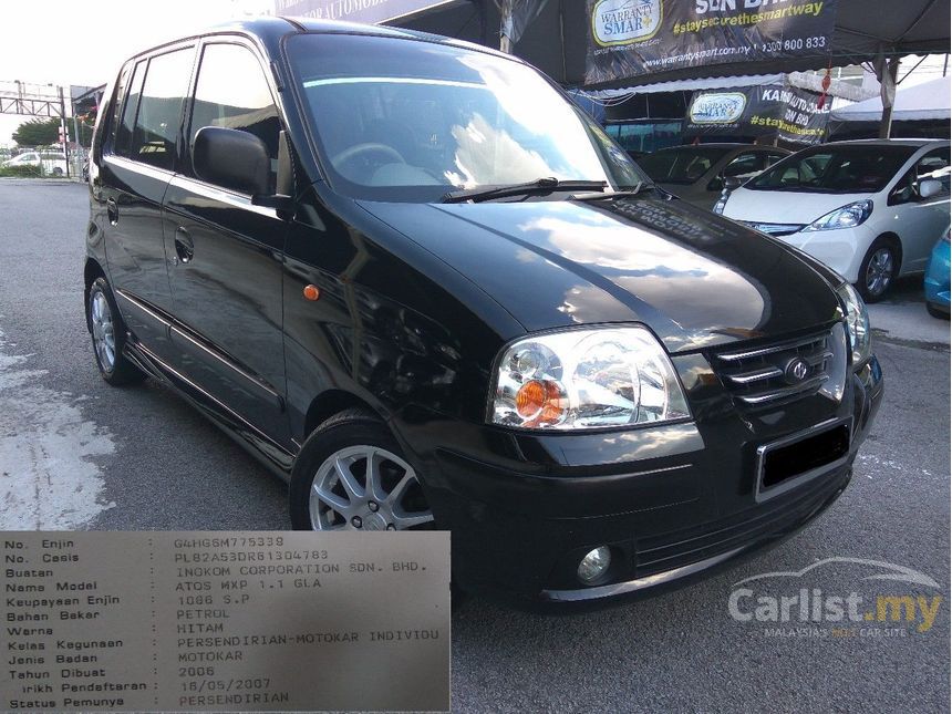 Hyundai Atos 2005 1.0 in Selangor Automatic Hatchback 