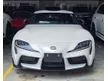 Recon UNREG 2020 Toyota GR Supra 3.0 RZ Coupe Pearl White Colour