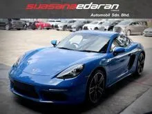 2022 Porsche 718 2.0 Cayman Coupe Super Sport Seat PDLS Plus With LED Headlights PCM BOSE  Sport Chrono Sport Exhaust