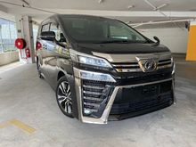2019 Toyota Vellfire 2.5 MPV ZG 3 BEAM LED SUNROOF DIMR GRADE 5A ORI MILEAGE 2K BEST IN TOWN PROMOTION