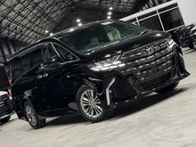 [SR[HUD[ROOF MONITOR] 2024 Toyota Alphard 2.5 Z 8 YEARS WARRANTY