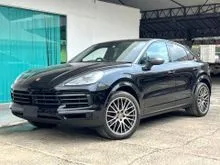 BOSE Sound System 2022 Porsche Cayenne 3.0 Platinum Edition Coupe PDLS+ 360cam Panaromic Roof 4 Zone Aircon Control Panel (PM for Special Price)