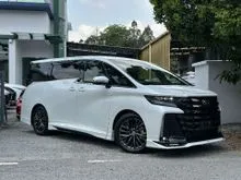 JBL SOUND GR BODYKIT UNIVERSAL SIDE STEP 2025 Toyota Vellfire Z Premier 2.4 TURBO BROWN LEATHER ELECTRICAL MEMORY VENTIALTION SEAT DIM BSM SUNROOF HUD