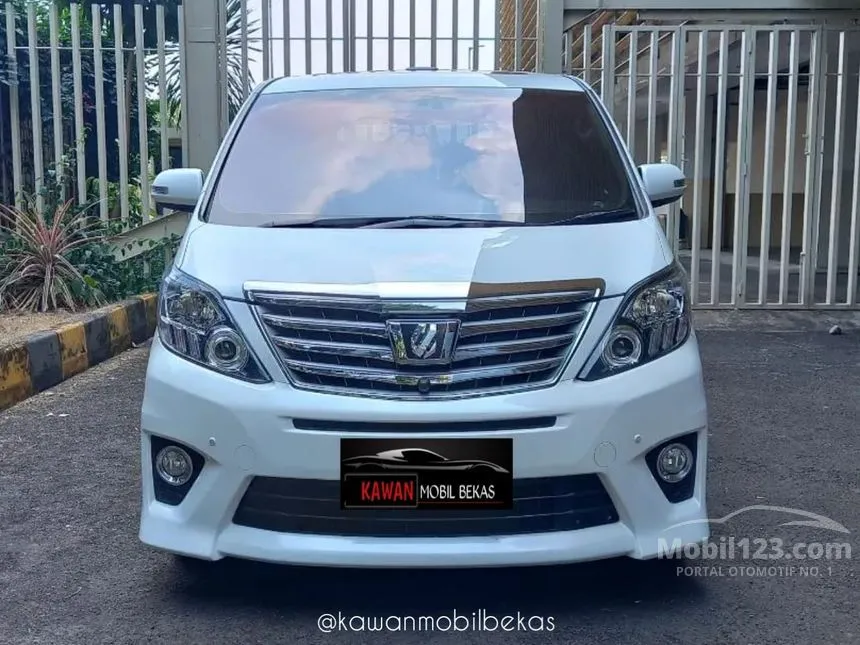 Jual Mobil Toyota Alphard 2013 SC 2.4 di DKI Jakarta Automatic MPV Putih Rp 315.000.000