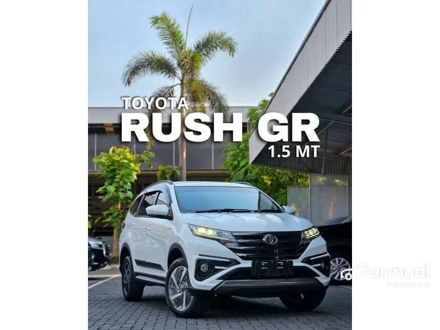 Jual Mobil Toyota Rush 2024 S GR Sport 1.5 di DKI Jakarta Manual SUV Putih Rp 270.500.000