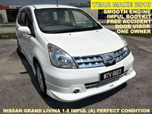 2010 Nissan Grand Livina 1.8 Impul (A) PERFECT CONDITION 7 SEATED MPV