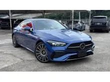 UNREG 2024 Mercedes-Benz CLE200 2.0 Coupe - 7000 km- Pan Roof - 360 Camera - Burmester Sound System -