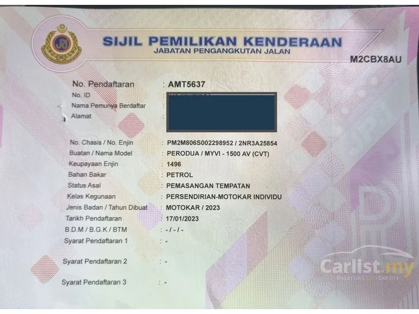 2023 Perodua Myvi AV Hatchback