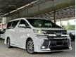 Used 2016 Toyota Vellfire 2.5 Z G Edition MPV - Cars for sale