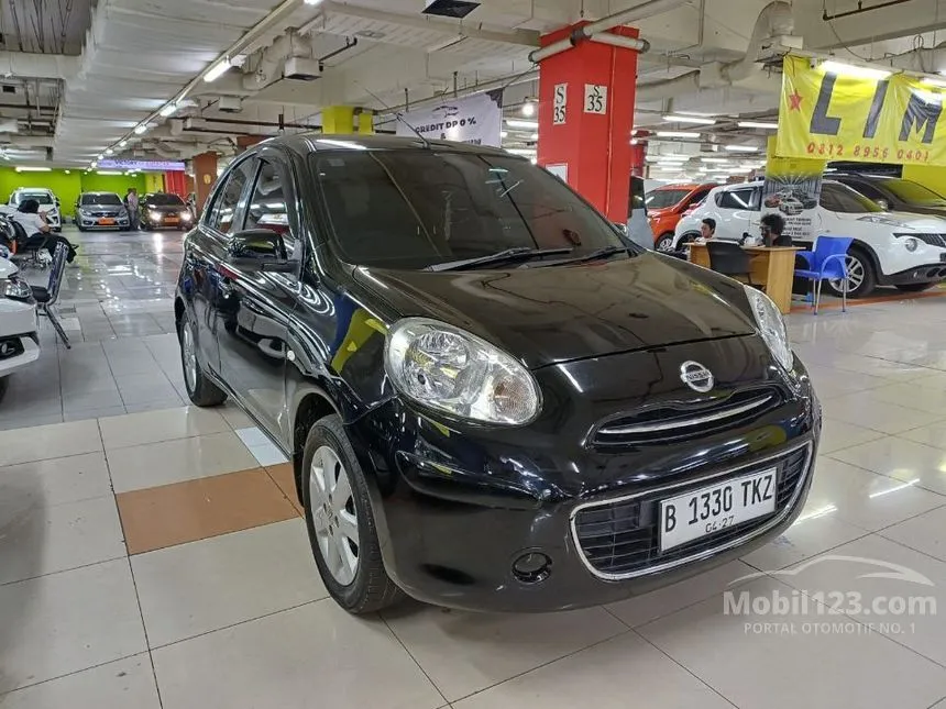 Jual Mobil Nissan March 2011 1.2L 1.2 di DKI Jakarta Automatic Hatchback Hitam Rp 69.000.000