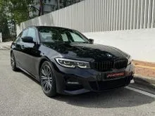 2019 BMW 330i 2.0 M Sport Black Color Black Interior Full Service Record One Owner 1 Yr Warranty