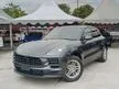 Recon 2019 Porsche Macan 2.0 SUV New Facelift Carbon Spec Black/Red Interior 4 Camera Panoramic Roof Japan Spec - Cars for sale