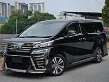 2018 Toyota Vellfire 3.5 ZG MPV JBL SOUND SYSTEM POWER DOOR STARRY SKY TOP SUNROOF AGH30