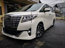 2015 Toyota Alphard 3.5 GF FULL SPEC (WELCAB) LEATHER SEAT