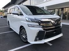 2016 Toyota Vellfire 2.5 Z G Edition MPV