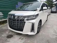 2019 Toyota Alphard 2.5 SC,SUNROOF, MOONROOF,PRE CRASH,LANE ASSIT,GRADE 5,2 EYES LED,2019 UNREGISTER