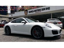 2016 Porsche 911 3.0 Carrera S Coupe Unregister New Model Unregister