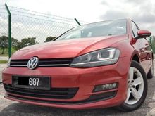2014 Volkswagen Golf MK7 1.4 TSI FULL LOAN DOCTOR OWNER UNDER WARRANTY FULL SERVICE 60K KM DONE CAR KING
