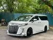 Recon 2019 Toyota Alphard 3.5 Executive Lounge MPV (A) MODELLISTA BODYTKIT POWER BOOT SUNROOF MOONROOF JBL SOUND SYSTEM - Cars for sale
