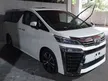 Recon TAHUN 2019 Toyota Vellfire Z G PROMOSI DISKAUN DEEPAVALI 2023