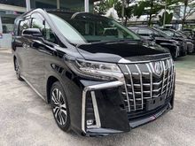 2019 Toyota Alphard 2.5 SC 7000KM DONE ONLY MPV