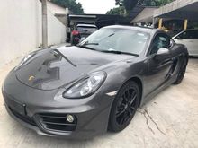 2013 Porsche Cayman 2.7 Coupe BLACK INITERIOR LEATHER & ALCANTARA SEAT OPTICAL PARKING AID BOSE SOUND SYSTEM
