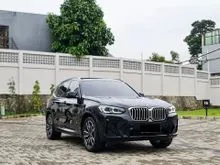 2022 BMW X3 2.0 xDrive30i M Sport SUV Hitam, ODO 11 K, Ganjil,