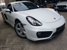 2015 Porsche Cayman 2.7 Coupe White UK Spec