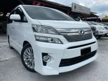 2012 Toyota Vellfire 2.4 Z (A) 1YR Warranty