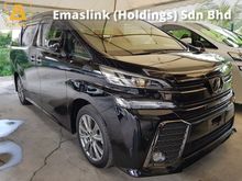2016 Toyota Vellfire 2.5 Z Golden Eyes Power Boot Surround Camera unregistered