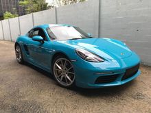 2017 Porsche 718 2.0 Cayman Coupe 20 INCH UK NEW UNREG