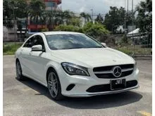 2018 Mercedes-Benz CLA180 1.6 AMG Coupe