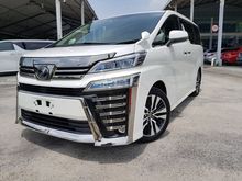 2019 Toyota Vellfire 2.5 ZG SUNROOF