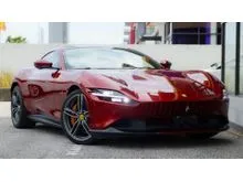 Unregister Perfect Condition Unit, 2022 Ferrari Roma 3.9 Coupe, Condition 5A, Ready Stock, Best Price In Town, First Come First Serve.