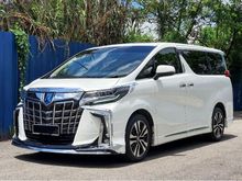 2016 Toyota Alphard 3.5 New Facelift GF SC 2.5 UMW Full Service