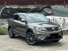 2020 Proton X70 1.8 Premium SUV AT FREE WARRANTY+TINTED+SERVICE+FULL TANK/FULL SPEC/PANORAMIC ROOF/360 CAMERA/POWER BOOT/POWER TAILGATE/HIGHVALUE/ADAS