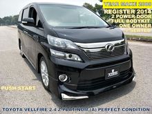 2008 Toyota Vellfire 2.4 Z PLATINUM (A) PERFECT CONDITION WITH 7 SEATED 2 POWER DOOR