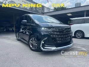 2025 Toyota Alphard 2.5 Z Modelista MPV / FULLY LOADED / GRADE 5A / AUTO SIDE STEP / JBL / HUD / BSM / DIM / 360 CAMERA / CLEAR STOCK / UNREG