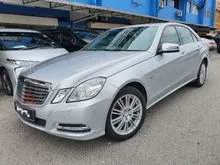 2012 Mercedes-Benz E200 CGI 1.8 Sedan CKD 1 Owner Mil 7 Speeds Facelift Local GPS Electrical and Memory Seat 2 Years GMR Warranty