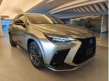 2024 Lexus NX 350 2.4 F Sport Unreg Brown Leather Grade 5A 9K KM 360 Camera HUD BSM Sunroof