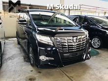 2017 Toyota Alphard 2.5 SC ALPINE PLAYER 5YRS TOYOTA WARRANTY!!!