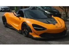 2018 McLaren 720S 4.0 Performance Pack, RYFT Upgraded Parts, Lifter, B&O, MTT, Roll Cage, 360 Cam, Carbon Steering, Special McLaren Orange