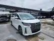 Recon 2020 (UNREG) Toyota Alphard 2.5 SC 3BA DIM**BSM**3XLED**NEW ARRIVAL OFFFER