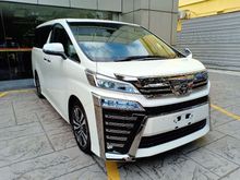 2020 Toyota Vellfire 2.5 ZG F/L SUNROOF PRE-CRASH LKA 3LED EYES (A) OFFER LOW MILEAGE 70KM ONLY