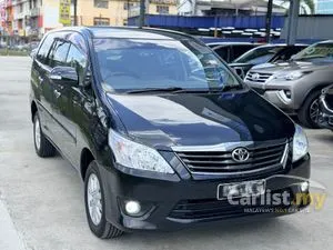 2012 Toyota Innova 2.0 G MPV