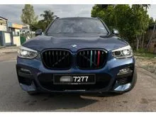2021 BMW X3 XDRIVE 30i 2.0 M-Sport Warranty & Free Service BMW Till 2021 BMW X3 Xdrive 30i 2.0 M-Sport FULL SERVICE WARRANTY BMW OCT26 S 1 Uncle Owner
