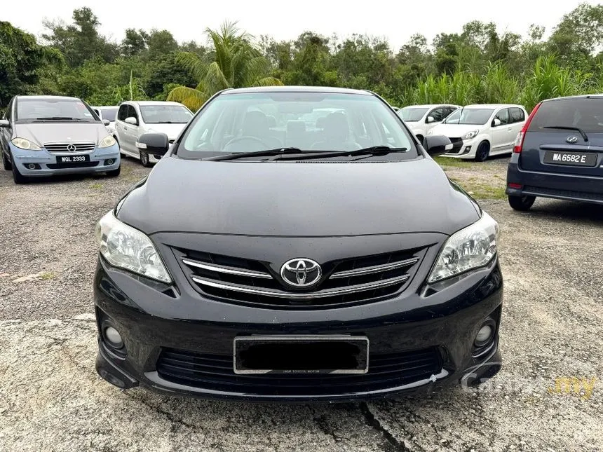 2011 Toyota Corolla Altis G Sedan