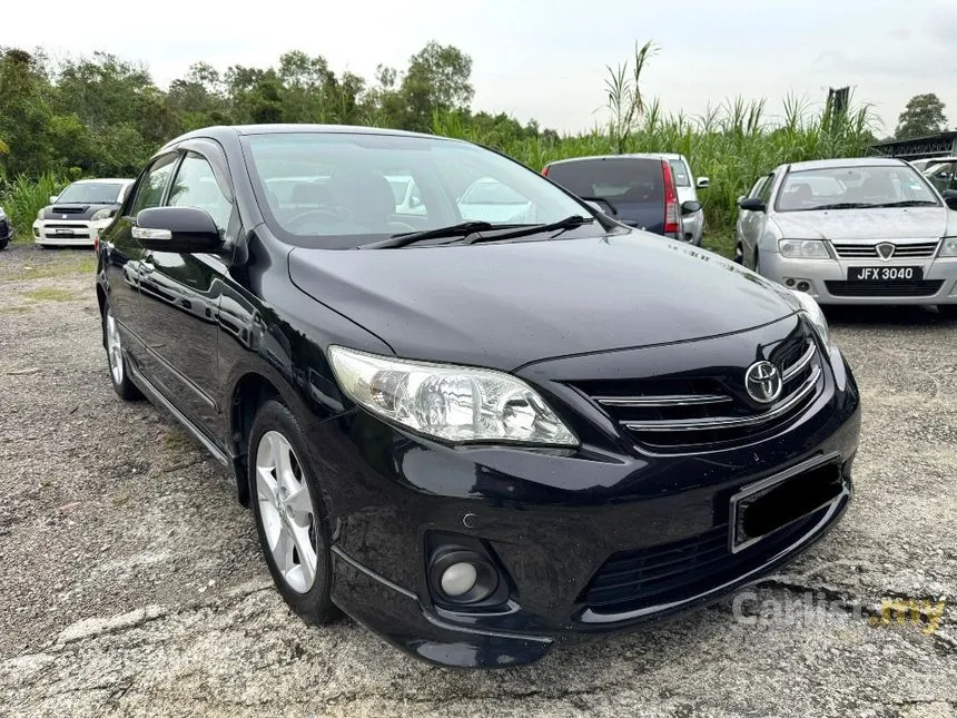 2011 Toyota Corolla Altis G Sedan