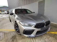 2020 BMW M8 4.4 Competition Gran Coupe (U.K BMW Approved Unit, Genuine Mileage, Provide Warranty) HUD, Soft Close Doors, HARMAN KARDON 360-Cam. M Series 8 M5